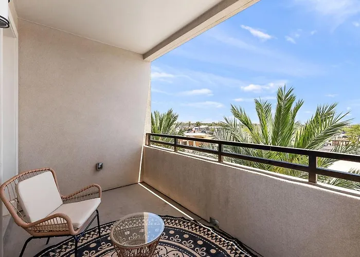 Apartment Camelback Old Town Mountain View Garage Parking Scottsdale